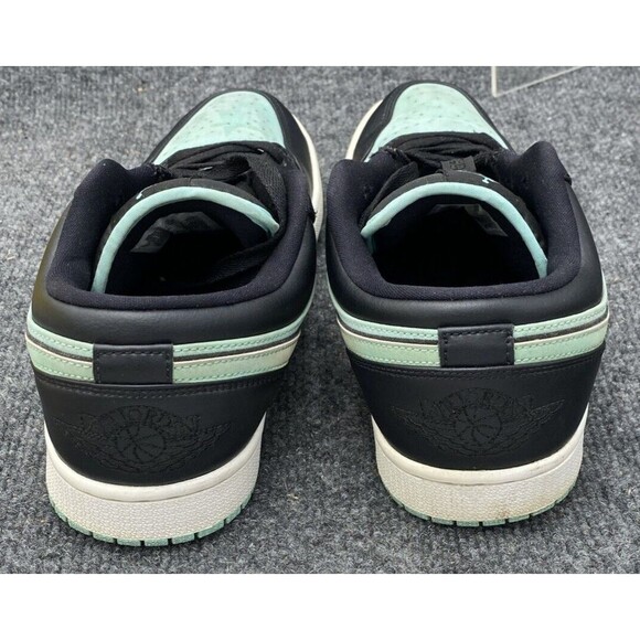 Air Jordan 1 Low SE Tropical Twist Men\'s Size 9.5 Teal Black Sneakers CK3022-301 main image 13